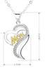 "Always My Mother, Forever My Friend" Necklace – Perfect Gift for Mom