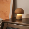 Wooden Cute Mushroom LED Night Light – Whimsical Glow for Your Cozy Space