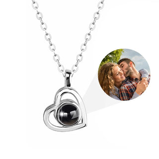 Personalized Heart Photo Necklace - A Special Gift for Your Loved One