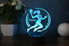 LED Table Lamp with Handball Decoration – Stylish Light for Sports Enthusiasts