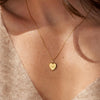 Engraved Name Heart Necklace – A Timeless Token of Love