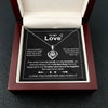 To My Wife | I Am Not Perfect | Forever & Always Heart Necklace