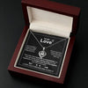 To My Wife | I Am Not Perfect | Forever & Always Heart Necklace