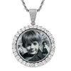 Custom Double-Sided Spinning Photo Pendant – Personalized Keepsake Necklace