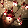 Merry Snowman LED String Lights – Festive Cheer for Your Holidays