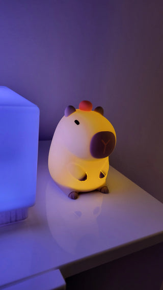 Cozy Capybara Glow Light – Adorable Nightlight for Kids and Adults