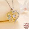 Heart Shape Flower Pendant – A Symbol of Love and Beauty