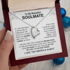 To My Beautiful Soulmate | In Your Eyes I Have Found My Home | Forever Love Necklace