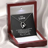 To My Love Necklace | I'm Not Perfect |  Forever Love Necklace