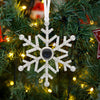 Personalized Snowflake Photo Ornament – Customized with Your Favorite Photo