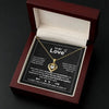 To My Wife | I Am Not Perfect | Forever & Always Heart Necklace