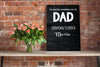 Personalized Canvas Wall Art "My Greatest Blessings Call Me Dad" - Gift For Dad (0.75")