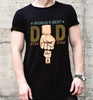 World's Best Dad Hand Bumps - Personalized Premium T-Shirt/ Hoodie - Best Gift For Dad
