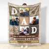 Custom Photo Wrap Yourself Up In This And Consider It A Big Hug - Personalized Fleece Blanket