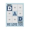 Personalized Blankets - Bad Dad Ever We Love You - Father's Day Gifts