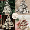 Our Family 2023, Custom Family Name Wooden Ornament, Gift For Family