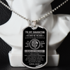 To My Daughter - You Are A Gift From Heaven, Dog Tag Necklace Gift