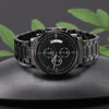 Son Remember To Be Awesome, Black Chronograph Watch, Gift for Son from Parents
