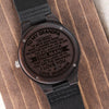 To My Grandpa | The Man | Engraved Wooden Watch | Gift For Grandpa From Grandson