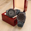 To My Man Wooden Watch for Men, Christmas Gift for Man, Valentines Day Gift for Him, Husband Gift, Watch for Husband