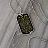 To My Son Gift From Dad | I Can Promise | Dog Tag Necklace