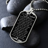 To My Soulmate | I Have Found My Mate | Dog Tag Necklace