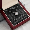 Romantic Gift For Her | I'm Sorry | Valentine Day Gift | Love Knot Necklace