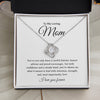 Mom I Love You Forever | Best Mother's Day Gifts | Love Knot Necklace