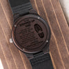 To My Stepped Up Dad | Gift Of Life | Engraved Wooden Watch