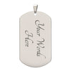To My Son Gift From Dad | I Can Promise | Dog Tag Necklace Custom Engraving