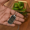 To My Son Gift From Dad | Never Forget That | Engraved Dog Tag