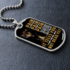 Pain Is Your Friend | Graphical Dog Tag