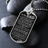 To My Dad | My Dreams | Dog Tag Necklace