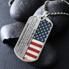 To My Grandpa | Blessings In My Life | Graphical Dog Tag