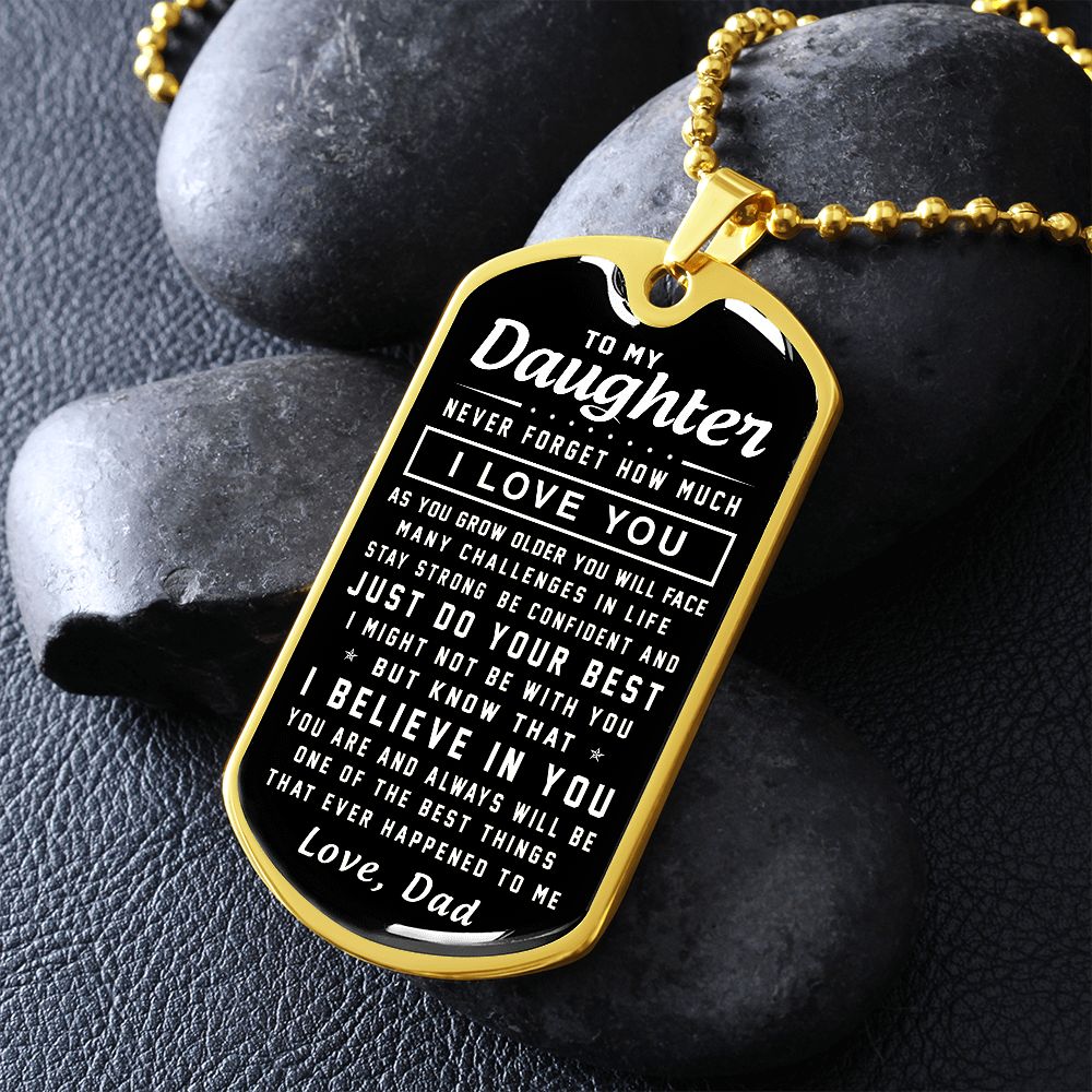 Daughter Never How Much I Love You Gift For Daughter From Dad