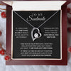 To My Soulmate Necklace | I'll Be With You Forever | Best Gift For Soulmate
