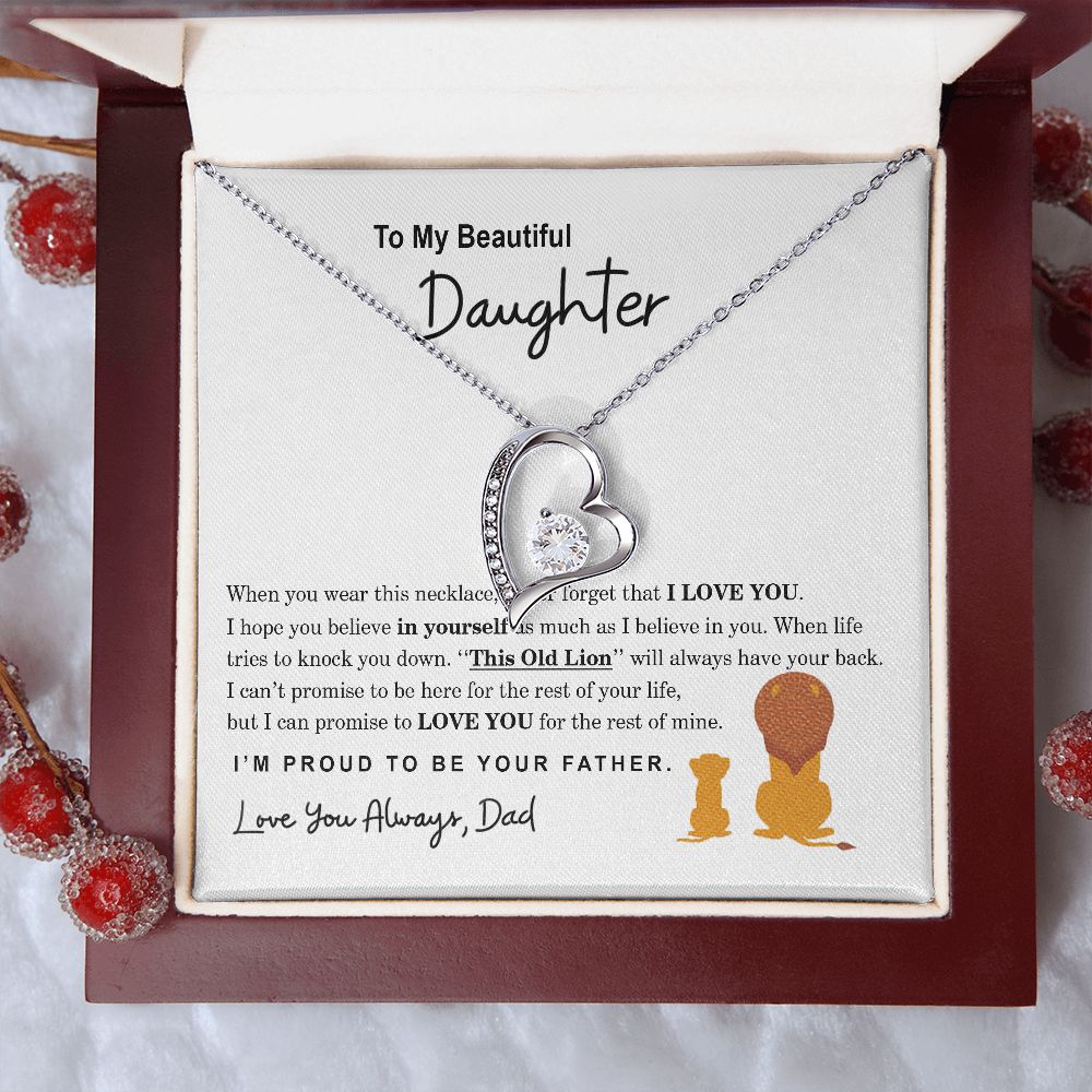 To My Daughter I Proud To Be You Father I Gift For Daughter From Dad