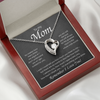 To My Mom | Remember I Love You | Forever Love Necklace