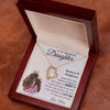 To My Beautiful Daughter From Mom | Proud Of You | Forever Love Necklace