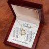 To My Soulmate In Your Eyes | Romantic Gift For Your Soulmate | Forever Love Necklace