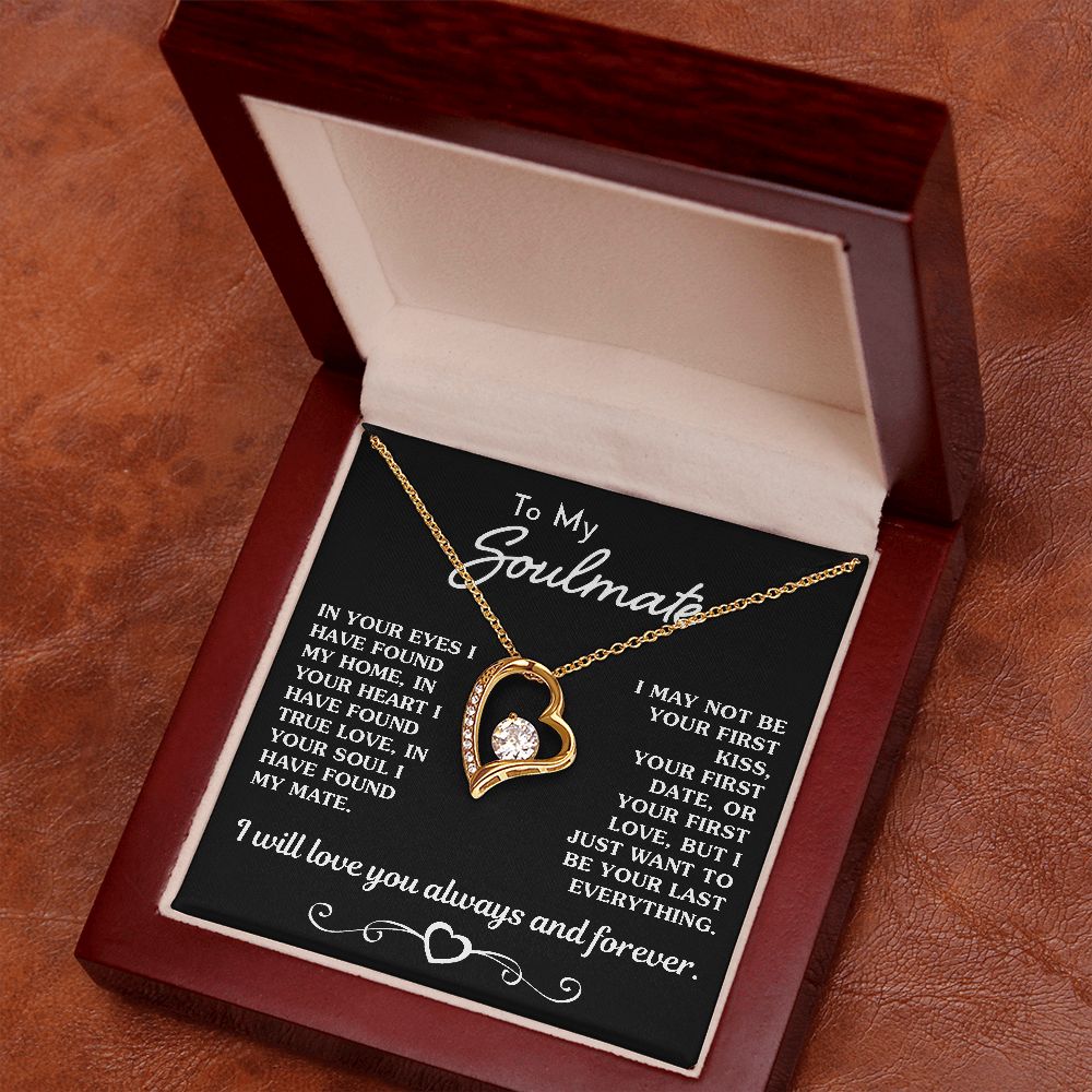 To My Soulmate | I Have Found True Love | Forever Love Necklace