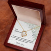 To My Soulmate | You Are The Pillar That Renews My Strength | Forever Love Necklace