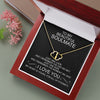 Romantic Gift For Your Soulmate | I Remember The Day We Met | Everlasting Love Necklace Solid 10k Gold