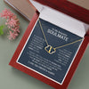 To My Beautiful Soulmate | I Have Found My Mate | Blue Version Everlasting Love Necklace