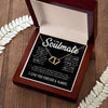 Soulmate To Be Your Last Everything | Romantic Gift For Your Soulmate | Everlasting Love Necklace