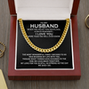 Husband Cuban Link Chain, Gift Ideas for Him, Christmas Gift For Man