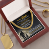 To My Dad | My Forever Hero | Cuban Link Chain