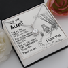 To My Aunt | I Love You | Eternal Hope Necklace
