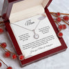 To My Mum | You Are My Rock | Gift For Mom | Eternal Hope Necklace
