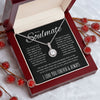 To My Soulmate | My Life My Love My Best Friend | Black Version | Eternal Hope Necklace